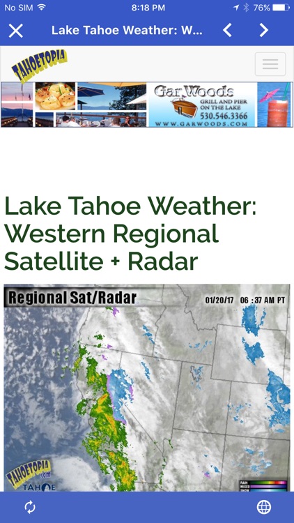 Lake Tahoe App - Tahoe TV