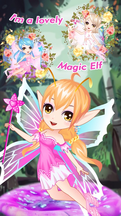 Fantasy Elf Princess- fun makeover games for kids