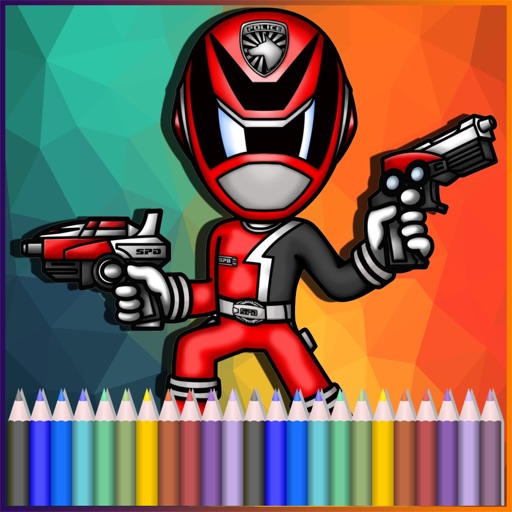 Coloring Pages Fun For Rangers Edition iOS App