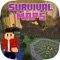 1 CLICK TO INSTALL THE BEST SURVIVAL MAPS FOR MINECRAFT PE