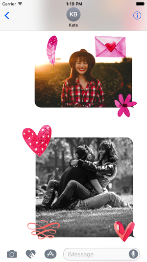 Animated Romantic Love Stickers(圖1)-速報App