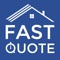 The Fast Quote App is the fastest way to get a home owners insurance quote for potential home buyers