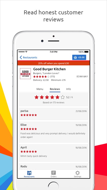 Just Eat - Takeaway food delivery screenshot-3
