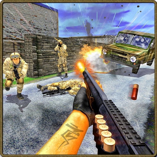 Modern Shooter & Strike Combat 3D Icon