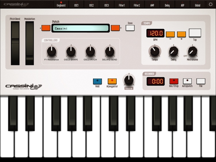 CASSINI Synthesizer for iPad screenshot-4