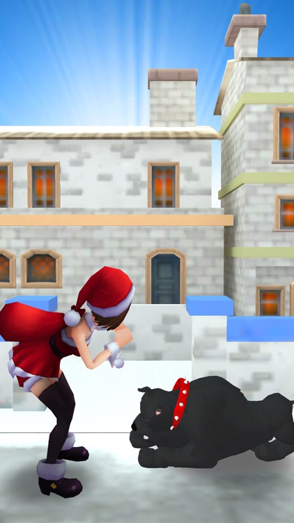 Santa Girl Run Xmas & Advent screenshot-4