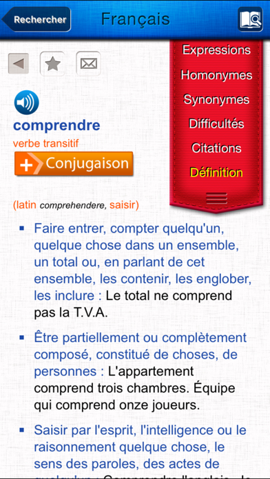 French dictionary Screenshot 3