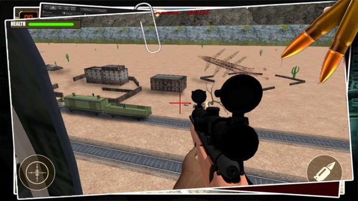 Mission Train Shoot War 3D