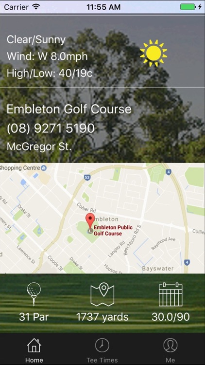 Embleton Golf Tee Times