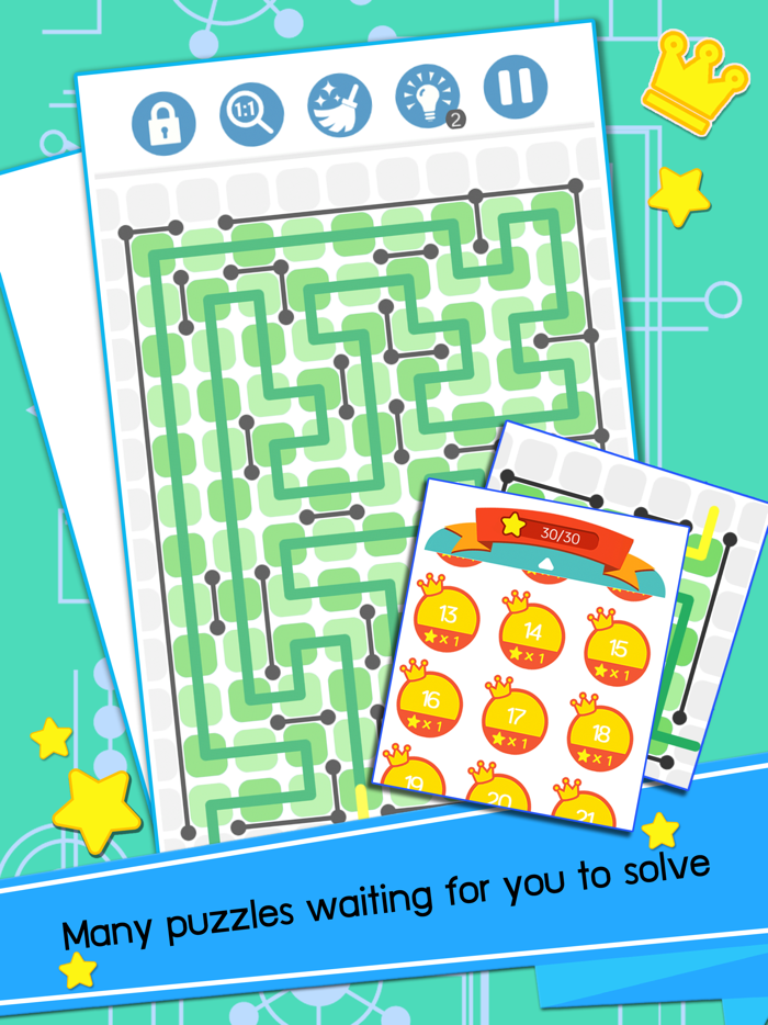 Linemaze Puzzles