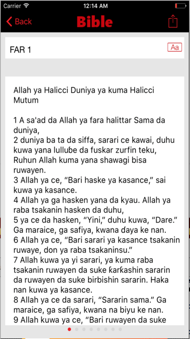 How to cancel & delete Hausa littafi mai tsarki - Hausa Bible from iphone & ipad 1