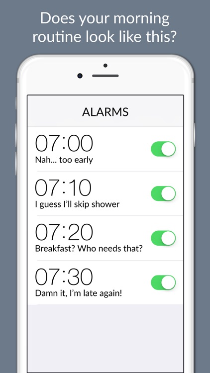 Kiwake Alarm Clock - Take back your mornings