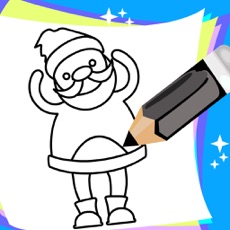 Activities of Christmas Drawing Free For Toddlers