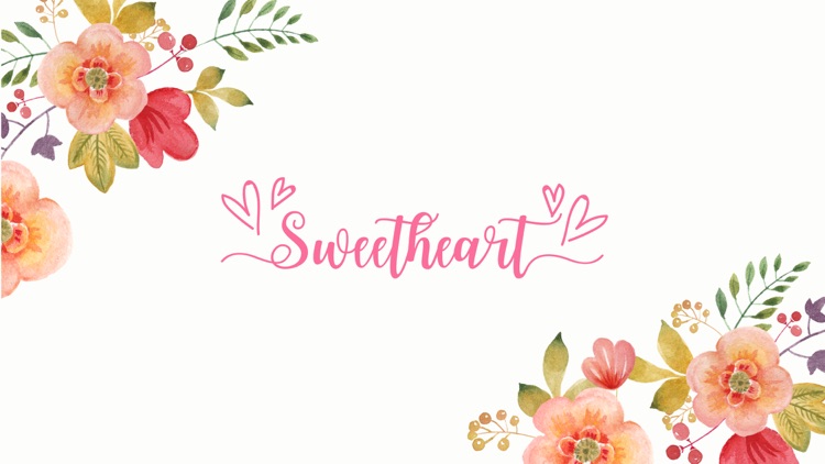 Valentine's Day Lettering Stickers screenshot-3