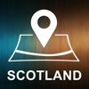 Scotland, UK, Offline Auto GPS