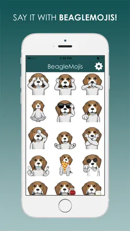 Game screenshot BeagleMojis - Beagle Emojis & Stickers mod apk