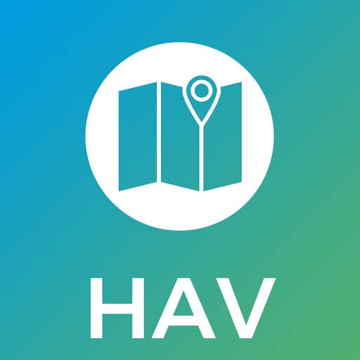 Havana city maps icon