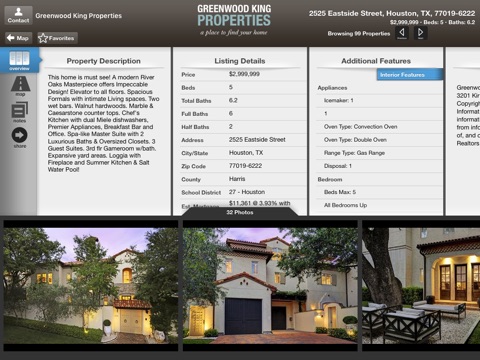 Greenwood King Properties Mobile for iPad screenshot 4
