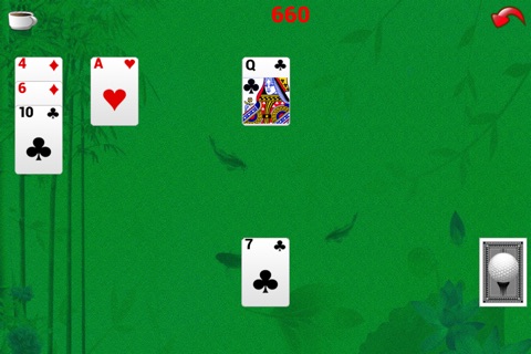 Golf Solitaire From X-ray screenshot 3