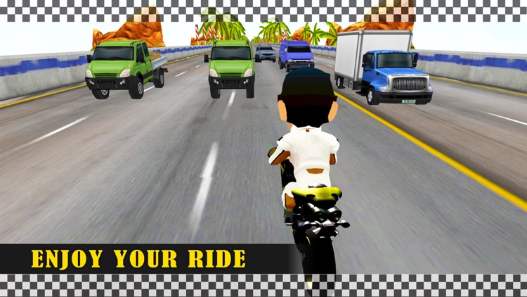 Extreme Bike Rider: Kids Motorcycle Racing Games screenshot-3