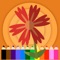 Flower Crayon Coloring Pages Game For Kindergarten