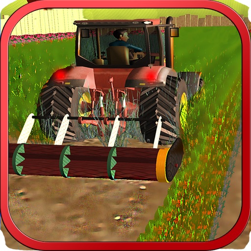 Lawn mowing & harvest 3d Tractor farming simulator iOS App