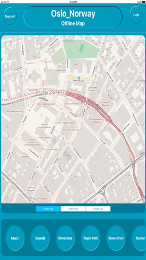 Oslo Norway Offline City Maps with Navig