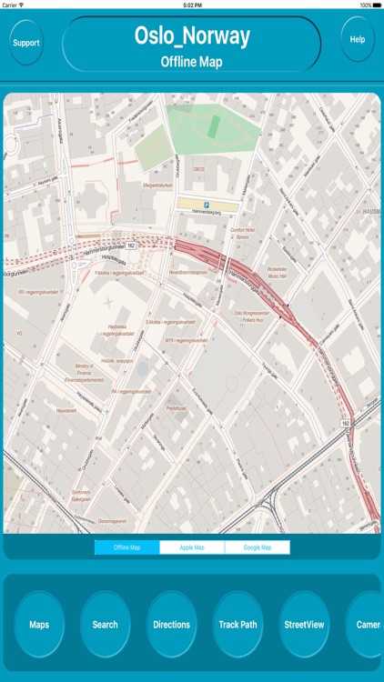 Oslo Norway Offline City Maps with Navigation