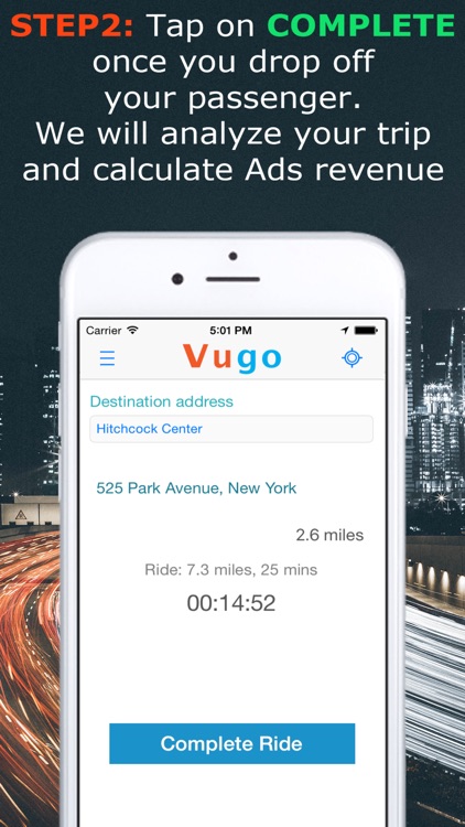 Vugo: in-car advertising