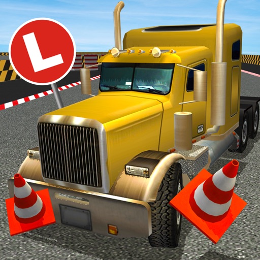 City Truck Driving School Simulator: Test Parking iOS App