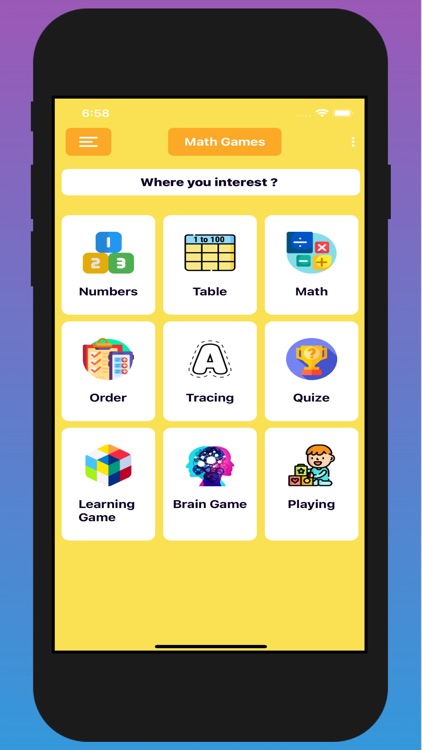 Math Game - Brain Trainer