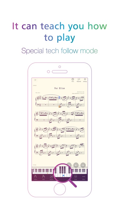 How to cancel & delete Sheet Music Bar - help you to learn piano & guitar from iphone & ipad 2