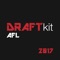 Draft Kit AFL is your ultimate draft day buddy for all 2017 Fantasy Leagues