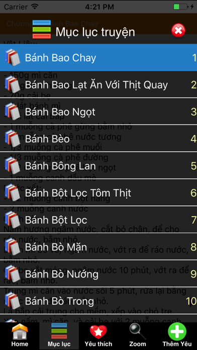 How to cancel & delete Cẩm Nang Món Ăn Việt from iphone & ipad 3