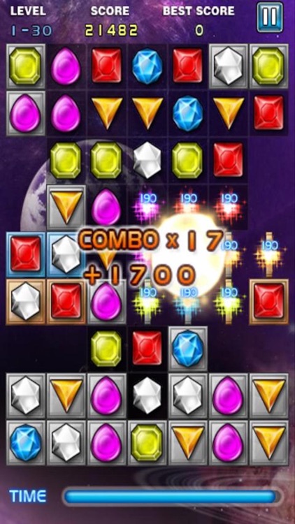 Jewel Deluxe Mania - Match 3 Splash Free Games screenshot-3