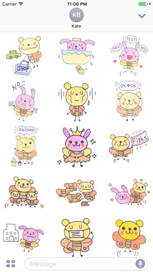 Chris The Hardworking Little Bee Stickers(圖2)-速報App