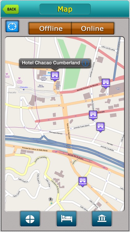 Caracas  Offline Map City Guide