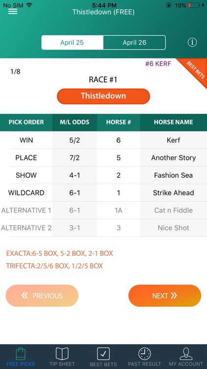 Guaranteed Tip Sheet - Horse Racing Picks