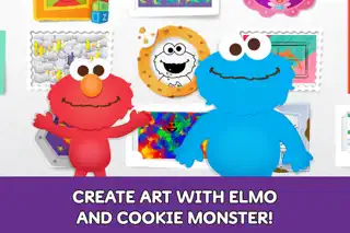 Sesame Street Art Maker - Screenshot 1