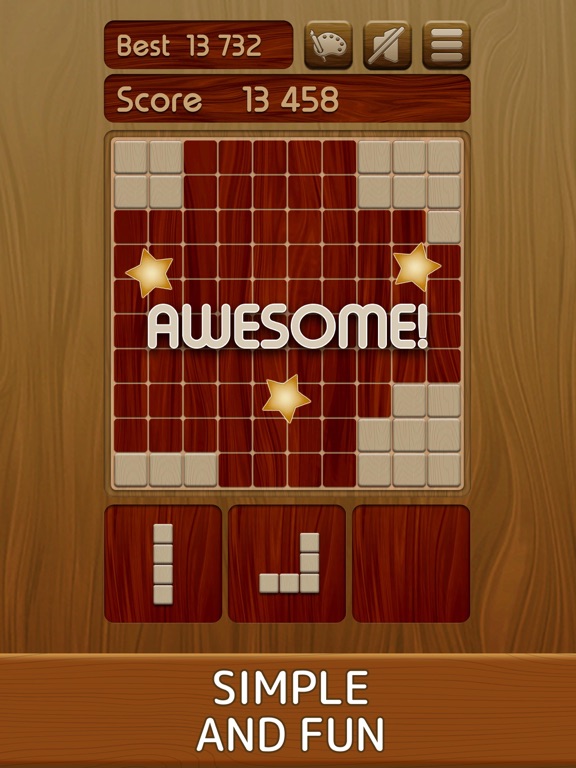 Woody Block Puzzle Brain Game screenshot 3