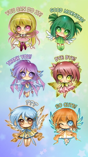 Anime Fairy Stickers(圖4)-速報App