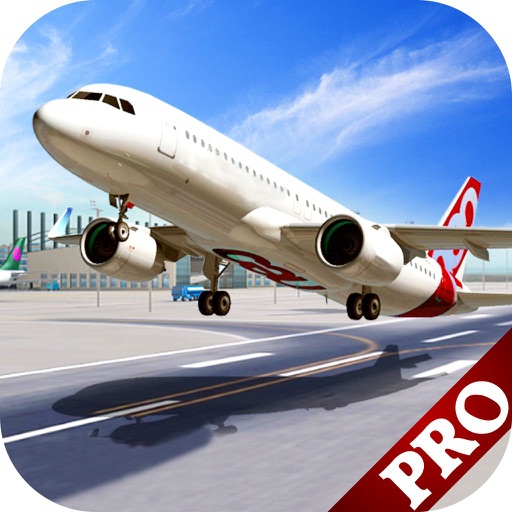 Airplane Flight Pilot Simulation Pro Icon