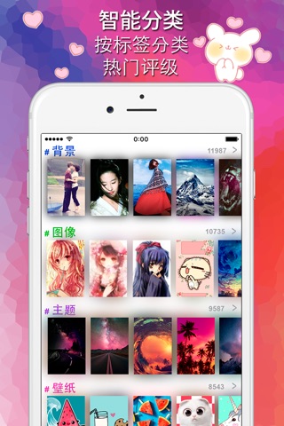 Top Chart of Wallpapers & Hot Backgrounds App screenshot 2
