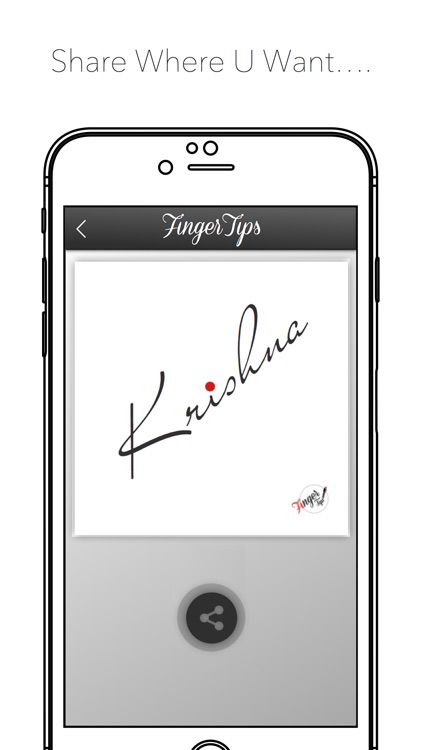 FingerTips - Your Name in Cool Art Signature screenshot-4
