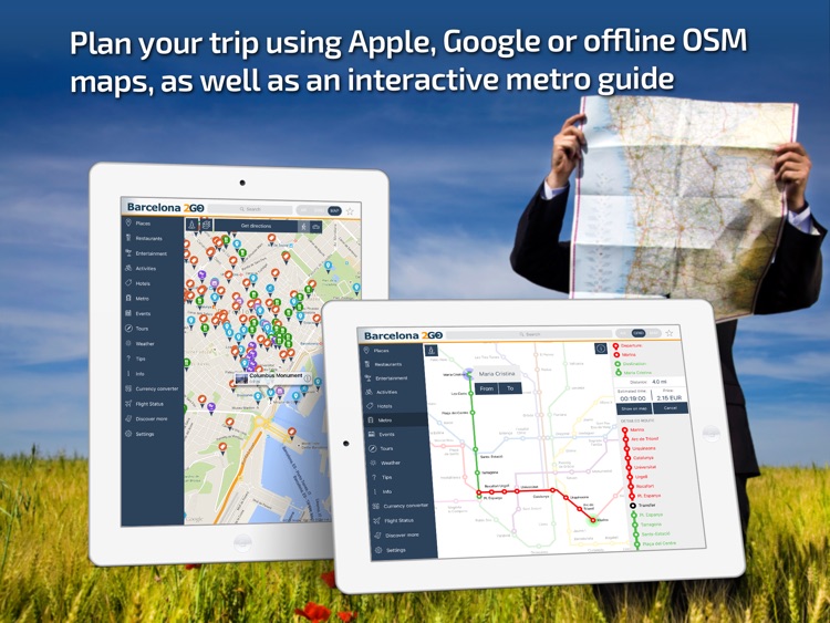 Barcelona Travel Guide & offline city map screenshot-3