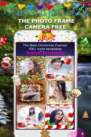 Insta Christmas Photo Frame - Wonder Photo Lifestyle