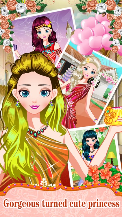 Dress Princess Diaries - Makeup Game for kids