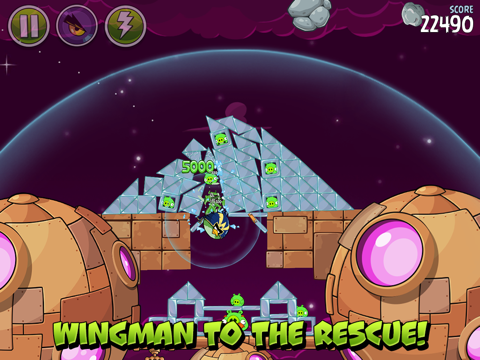 Angry Birds Space HD screenshot 3