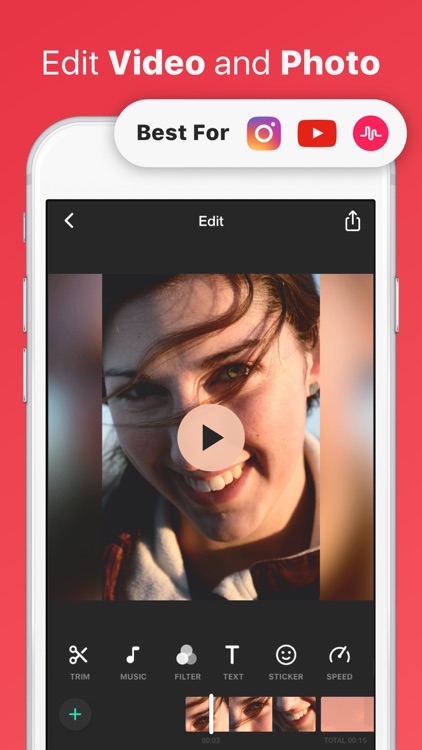 InShot Video Editor Music, No Crop, Cut