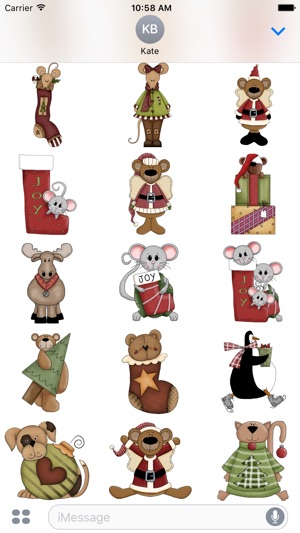 Christmas Stickers #1 for iMessage(圖3)-速報App